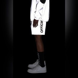 Official 3M Silver Reflective Shorts 6” Sz S Mens